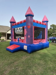 CABA7AFE 9E3D 4399 B972 75C2EB5C6134 1747615220 Pink and Purple Bounce House